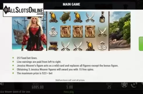 Features 1. Jessica Weaver Queen of the Seas from MGA
