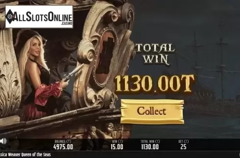 Total Win. Jessica Weaver Queen of the Seas from MGA