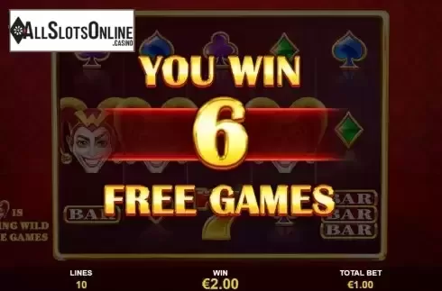 Free Spins Win Screen 2