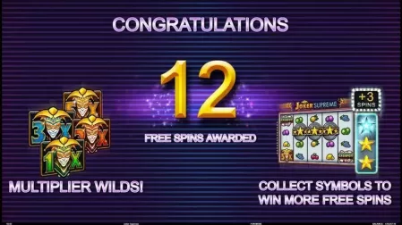 Joker Supreme slot screenshot 4