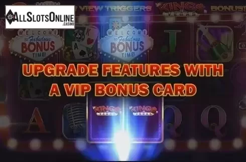 VIP Card. Kings of Vegas from Blueprint