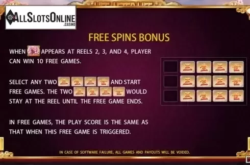 Paytable screen 2. Life after Life from Iconic Gaming