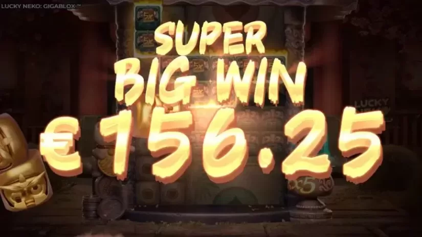 Lucky Neko Gigablox slot screenshot 5