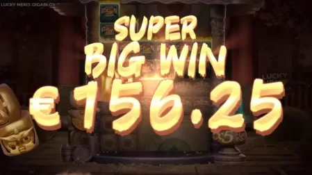 Lucky Neko Gigablox slot screenshot 5