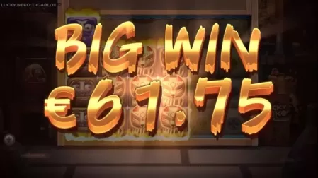Lucky Neko Gigablox slot screenshot 3
