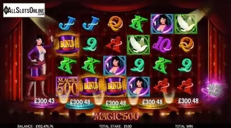 Reel Screen. Magic 500 from CORE Gaming