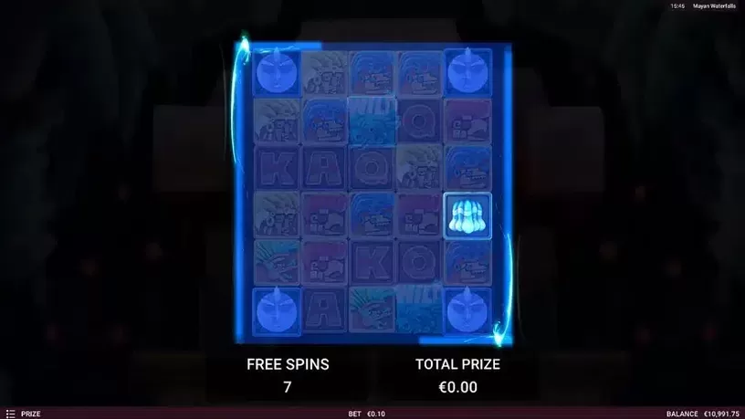 Mayan Waterfalls slot screenshot 3