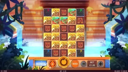 Mayan Waterfalls slot screenshot 1