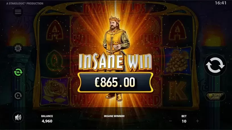 Midas Wilds slot screenshot 5