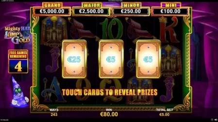 Mighty Hat Lamp Of Gold slot screenshot 5