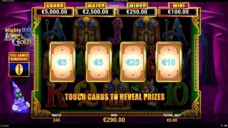 Mighty Hat Lamp Of Gold slot screenshot 6