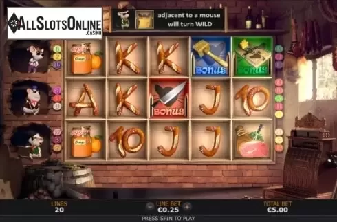 Reel Screen. Pantry Plunder from SUNFOX Games