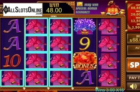Game workflow . Peacock King from PlayStar