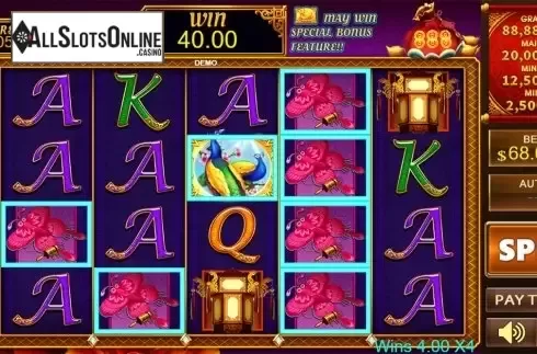 Game workflow 2. Peacock King from PlayStar
