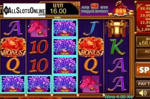 Game workflow 3. Peacock King from PlayStar