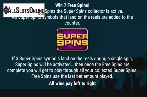 Game Features screen 2