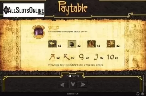 Symbols. Pyramid Quest (Espresso Games) from Espresso Games