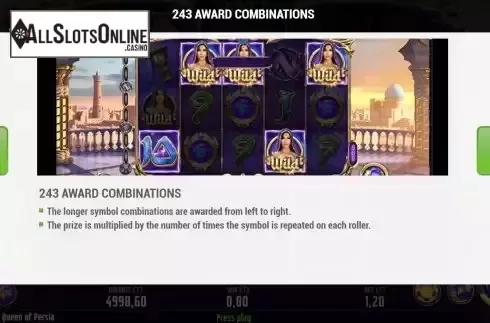 Game Features screen 2