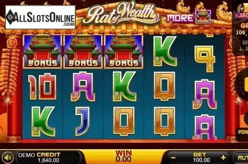 Game workflow . Rat of Wealth from PlayStar