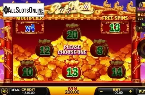 Game workflow 4. Rat of Wealth from PlayStar