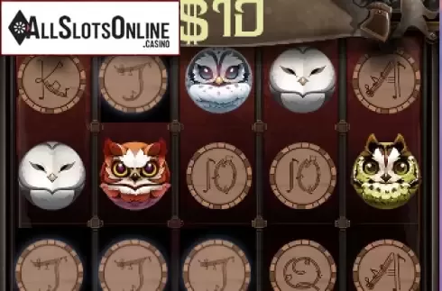 Win Screen. Rock N' Owl from AllWaySpin