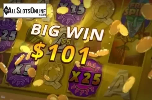 Big Win Screen. Savanna Spin from NetoPlay