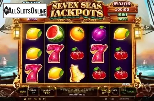 Screen3. Seven Seas Jackpots from Greentube