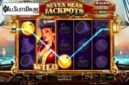 Screen4. Seven Seas Jackpots from Greentube