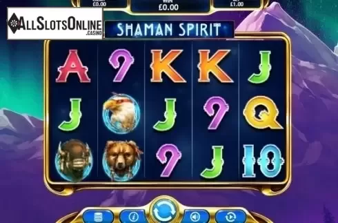Reel Screen. Shaman Spirit Jackpot from Eyecon