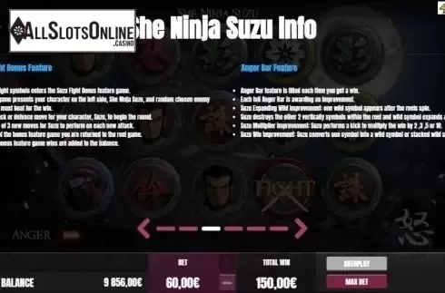 Bonus Features. She Ninja Suzu from Ganapati