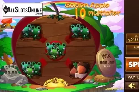 Game workflow . Shoot Golden Apple from PlayStar