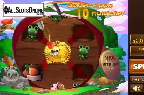 Game workflow 4. Shoot Golden Apple from PlayStar