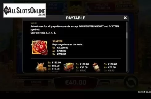 Paytable 3