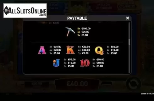 Paytable 4