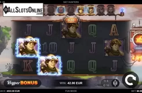 Win Screen. Sky Hunters from Kalamba Games