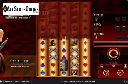 Reel Screen. Spartacus Legendary Warrior from Red7