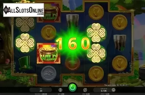 Wild win screen 2. Stacks O'Gold from iSoftBet