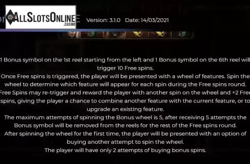 FS feature screen
