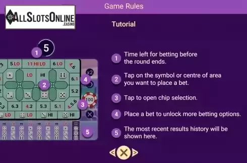 How to play Screen 2