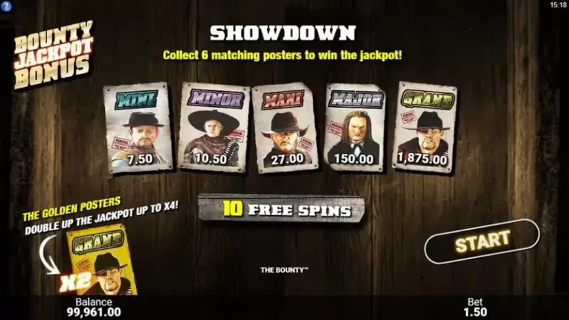 The Bounty slot screenshot 2