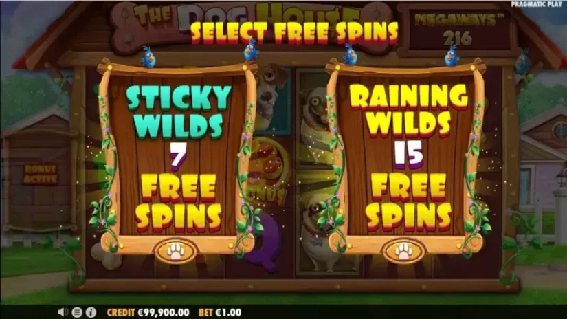 The Dog House Megaways slot screenshot 4