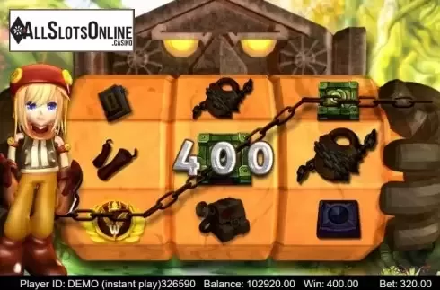 Win Screen. The Lost City Of Gold (Triple Profits Games) from Triple Profits Games