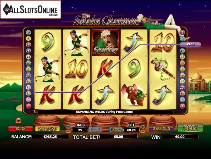 Win. The Snake Charmer from NextGen