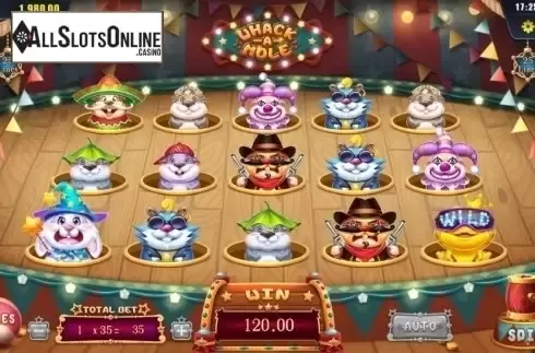 Win Screen. Whack-A-Mole from Dream Tech