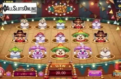 Win Screen. Whack-A-Mole from Dream Tech
