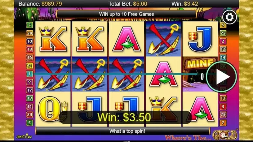 Where’s the Gold slot screenshot 2