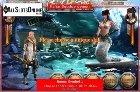 Bonus Battle. White Snake from esball