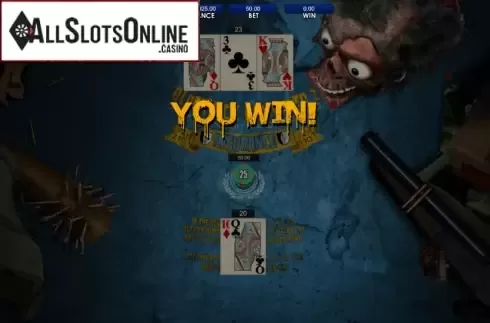 Win Screen 1. Zombie Blackjack from Bunfox