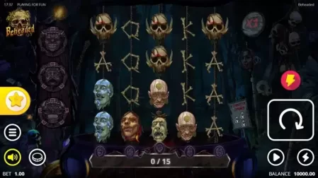 Beheaded slot screenshot 1