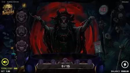 Beheaded slot screenshot 2